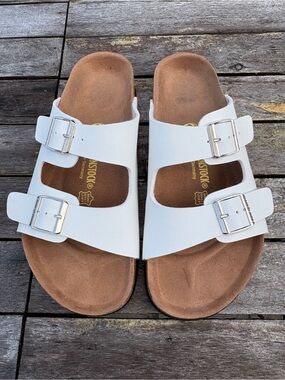 White Two-Band Birk look, woman’s 9-9.5
